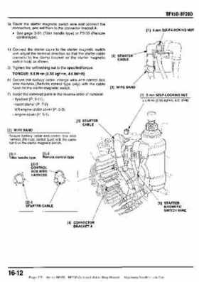 Honda BF15D BF20D Outboard Motors Shop Manual., Page 275