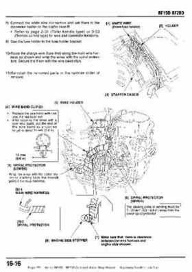 Honda BF15D BF20D Outboard Motors Shop Manual., Page 279