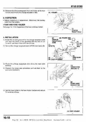 Honda BF15D BF20D Outboard Motors Shop Manual., Page 281