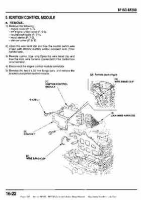 Honda BF15D BF20D Outboard Motors Shop Manual., Page 285