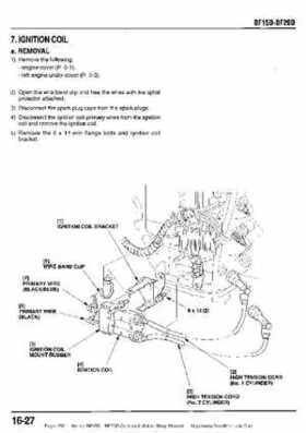 Honda BF15D BF20D Outboard Motors Shop Manual., Page 290