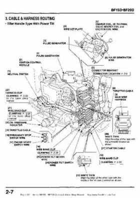 Honda BF15D BF20D Outboard Motors Shop Manual., Page 312