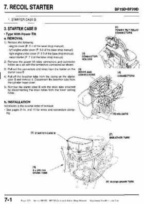 Honda BF15D BF20D Outboard Motors Shop Manual., Page 329