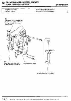 Honda BF15D BF20D Outboard Motors Shop Manual., Page 330