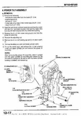 Honda BF15D BF20D Outboard Motors Shop Manual., Page 346