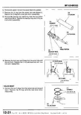 Honda BF15D BF20D Outboard Motors Shop Manual., Page 350