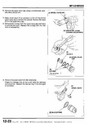 Honda BF15D BF20D Outboard Motors Shop Manual., Page 352