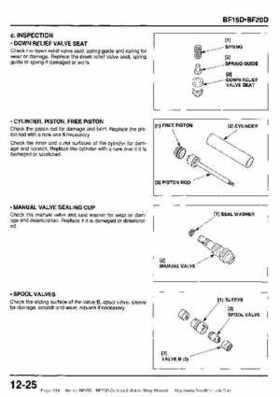 Honda BF15D BF20D Outboard Motors Shop Manual., Page 354