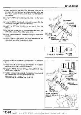 Honda BF15D BF20D Outboard Motors Shop Manual., Page 357