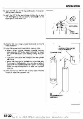 Honda BF15D BF20D Outboard Motors Shop Manual., Page 361