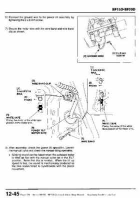 Honda BF15D BF20D Outboard Motors Shop Manual., Page 374