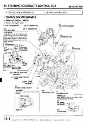 Honda BF15D BF20D Outboard Motors Shop Manual., Page 375