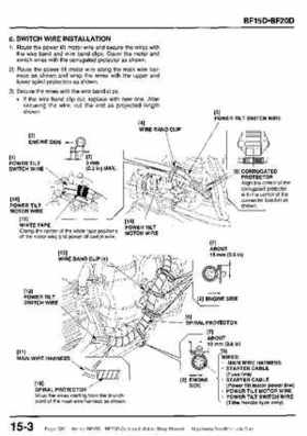 Honda BF15D BF20D Outboard Motors Shop Manual., Page 380