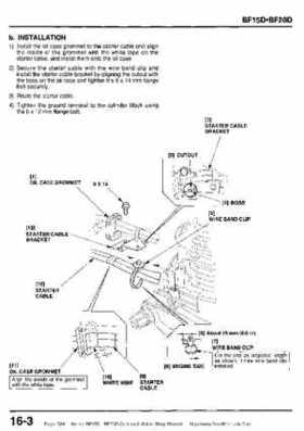 Honda BF15D BF20D Outboard Motors Shop Manual., Page 384