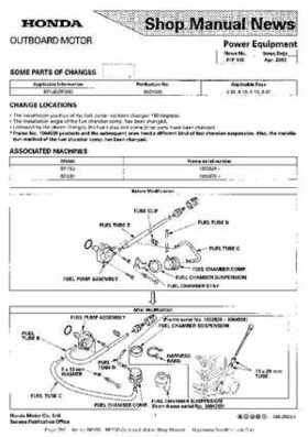 Honda BF15D BF20D Outboard Motors Shop Manual., Page 393