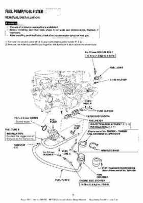 Honda BF15D BF20D Outboard Motors Shop Manual., Page 395