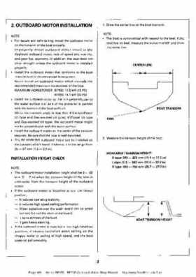 Honda BF15D BF20D Outboard Motors Shop Manual., Page 401