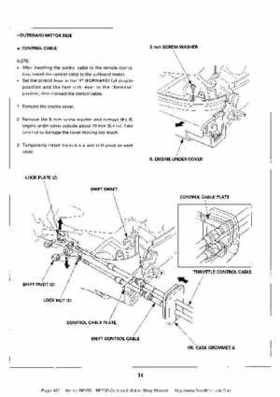 Honda BF15D BF20D Outboard Motors Shop Manual., Page 412