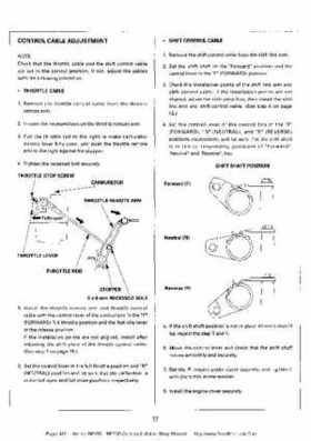 Honda BF15D BF20D Outboard Motors Shop Manual., Page 415