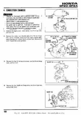 Honda BF20 BF2A Outboard Motors Manual, Page 18