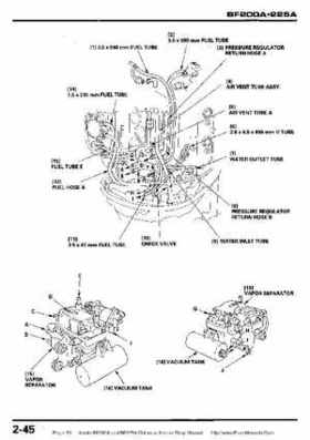 Honda BF200A BF225A Outboard Motors shop manual., Page 53