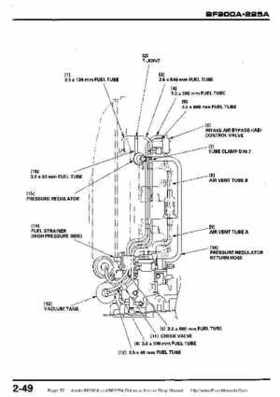 Honda BF200A BF225A Outboard Motors shop manual., Page 57