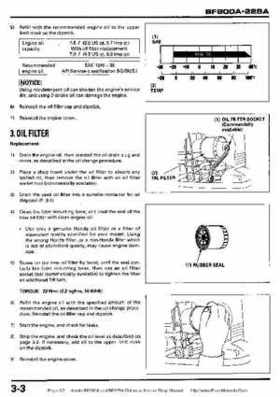 Honda BF200A BF225A Outboard Motors shop manual., Page 62