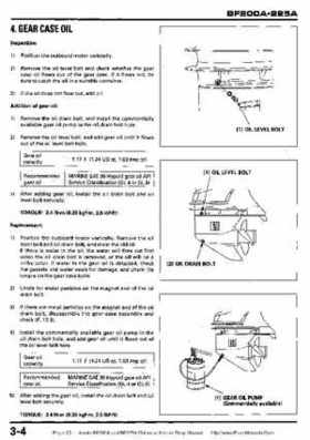 Honda BF200A BF225A Outboard Motors shop manual., Page 63