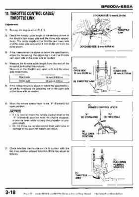 Honda BF200A BF225A Outboard Motors shop manual., Page 77
