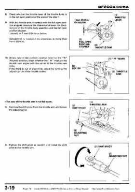 Honda BF200A BF225A Outboard Motors shop manual., Page 78