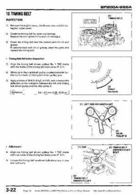 Honda BF200A BF225A Outboard Motors shop manual., Page 81