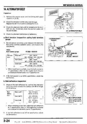 Honda BF200A BF225A Outboard Motors shop manual., Page 83