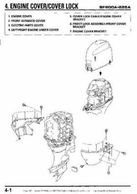 Honda BF200A BF225A Outboard Motors shop manual., Page 85