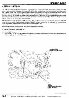 Honda BF200A BF225A Outboard Motors shop manual., Page 109