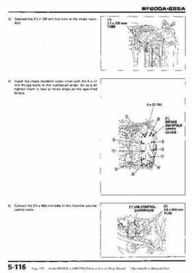 Honda BF200A BF225A Outboard Motors shop manual., Page 219