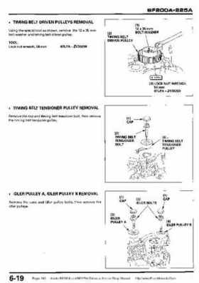 Honda BF200A BF225A Outboard Motors shop manual., Page 243