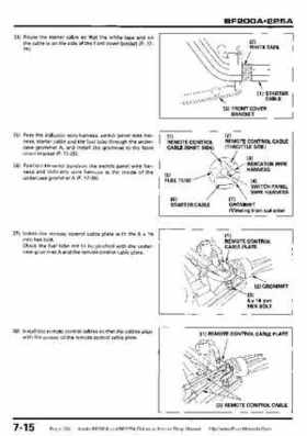 Honda BF200A BF225A Outboard Motors shop manual., Page 266