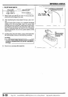 Honda BF200A BF225A Outboard Motors shop manual., Page 291