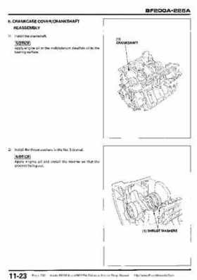 Honda BF200A BF225A Outboard Motors shop manual., Page 330