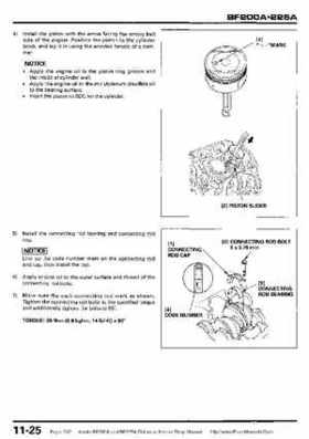 Honda BF200A BF225A Outboard Motors shop manual., Page 332