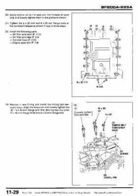 Honda BF200A BF225A Outboard Motors shop manual., Page 336