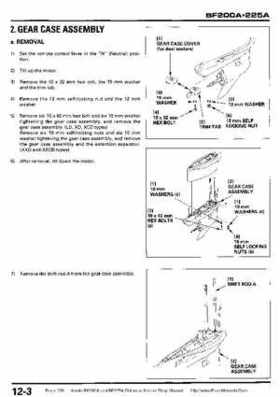 Honda BF200A BF225A Outboard Motors shop manual., Page 339