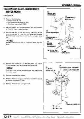 Honda BF200A BF225A Outboard Motors shop manual., Page 393