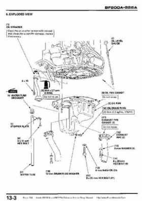Honda BF200A BF225A Outboard Motors shop manual., Page 398