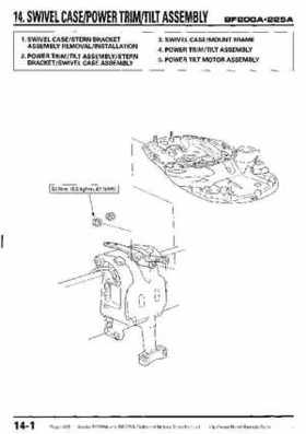 Honda BF200A BF225A Outboard Motors shop manual., Page 406