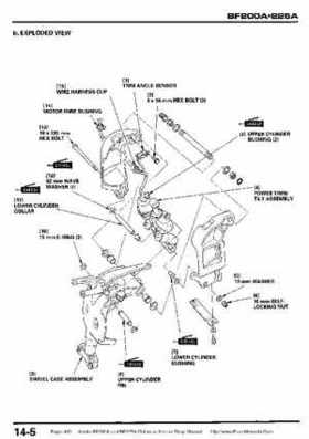 Honda BF200A BF225A Outboard Motors shop manual., Page 410