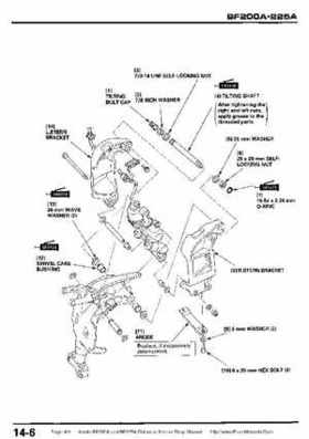 Honda BF200A BF225A Outboard Motors shop manual., Page 411