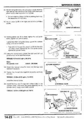 Honda BF200A BF225A Outboard Motors shop manual., Page 428