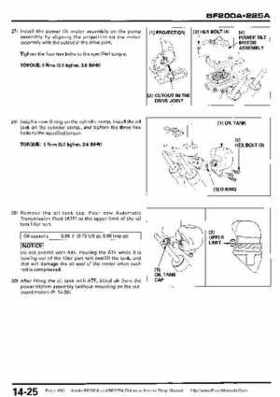 Honda BF200A BF225A Outboard Motors shop manual., Page 430