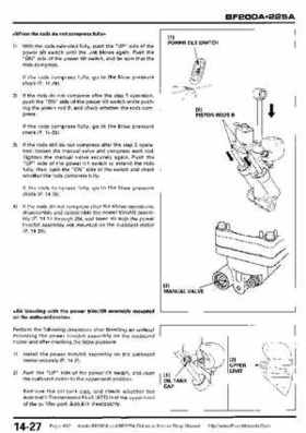 Honda BF200A BF225A Outboard Motors shop manual., Page 432